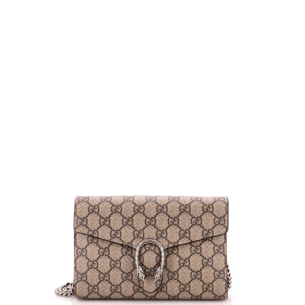 Gucci Dionysus Chain Wallet Gg Coated #323334G14B